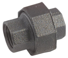 RACCORD UNION CONIQUE FONTE NOIRE DOUBLE FEMELLE N° 340