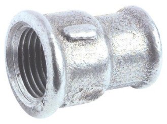 Manchon réduit FF33/42-20/27 fonte galvanisée N° 240