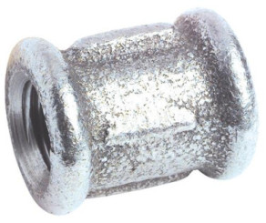 Manchon égal droite droite FF12/17 fonte galvanisée N° 270