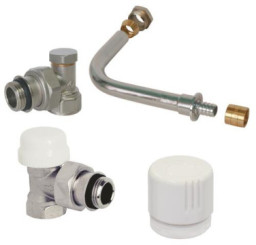 Pack cannes de radiateur thermostatisable à glissement PER 12