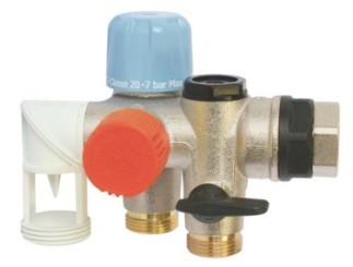 Groupe triple sécurité orientable siège inox