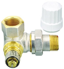 Corps de robinet thermostatique angle à gauche ra-in 12/17 - DANFOSS
