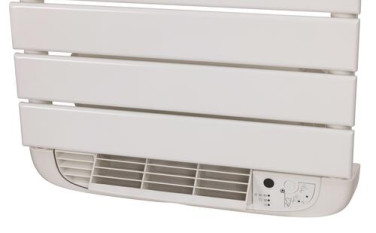 Radiateur sèche-serviettes électrique soufflant FLY 500W lames droites - DELTACALOR