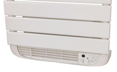 Radiateur sèche-serviettes électrique soufflant FLY 750W lames droites - DELTACALOR