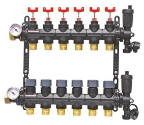 Collecteur PCBT 6 départs en matériau de synthèse