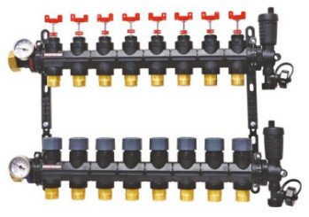 Collecteur PCBT 8 départs en matériau de synthèse