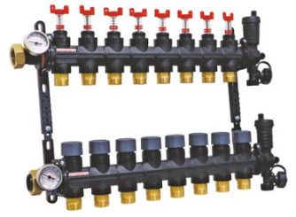 Collecteur PCBT 8 départs en matériau de synthèse