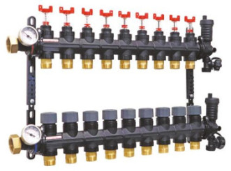 Collecteur PCBT 9 départs en matériau de synthèse