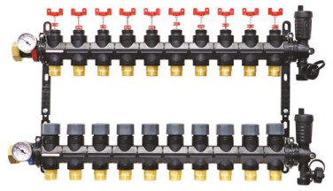 Collecteur PCBT 10 départs en matériau de synthèse