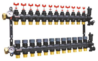Collecteur PCBT 12 départs en matériau de synthèse