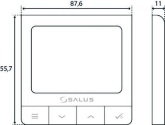 Thermostat sans fil ultra-slim - salus