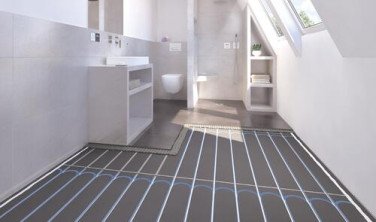 Élément prefabrique pour chauffage au sol par eau chaude preline - WEDI
