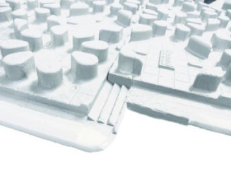 Dalle PCBT à plots multidirectionnelle RT 1,25 épaisseur 65mm
