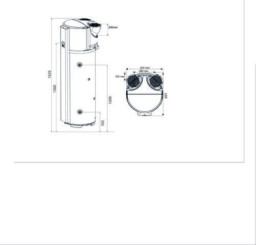 Chauffe eau thermodynamique CALYPSO connecté 250 litres - ATLANTIC