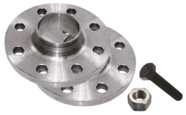 EQUIPEMENT VANNE PAPILLON AVEC VIS ET ECROUS NOIRS DN200