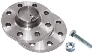 EQUIPEMENT VANNE PAPILLON AVEC VIS ET ECROUS ZINGUES DN200