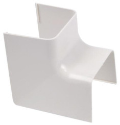 Coude 90° d'angle intérieur pour goulotte rigide 110mm