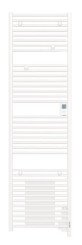 Radiateur sèche-serviettes électrique Doris blanc brillant 1000W - ATLANTIC