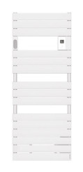 Radiateur sèche-serviettes électrique Adelis blanc mat 500W - ATLANTIC
