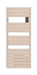 Radiateur sèche-serviettes électrique avec soufflerie Adelis beige 2000W - ATLANTIC