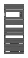 Radiateur sèche-serviettes électrique anthracite Adelis 750W - ATLANTIC