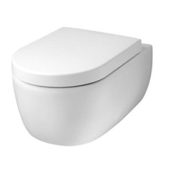 CUVETTE SUSPENDUE DESIGN AVEC ABATTANT