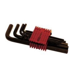 JEU DE 9 CLES MALE LONGUES 6 PANS
