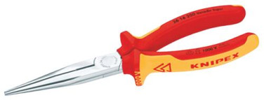 PINCE COUPANTE DEMI-RONDE A BECS DROITS - KNIPEX