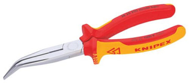 PINCE COUPANTE DEMI-RONDE A BECS COUDES - KNIPEX