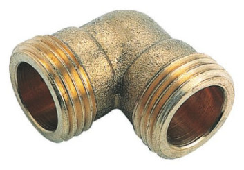 Coude laiton égal double mâle 50/60 - 94