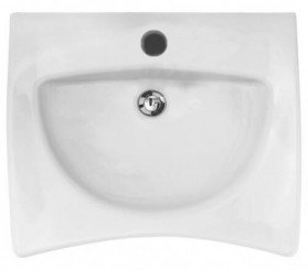 Lavabo suspendu PMR 66 x 55cm