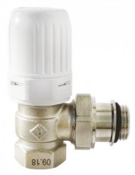 Robinet équerre thermostatisable femelle 12/17
