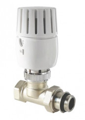 Robinet thermostatique droit femelle 15/21 à élément sensible liquide VT0,5