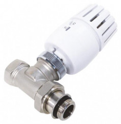 Robinet thermostatique droit femelle 15/21 à élément sensible liquide VT0,5