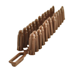 CHEVILLE PLASTIQUE UNIVERSELLE POUR PATE A VIS - MECHE D8