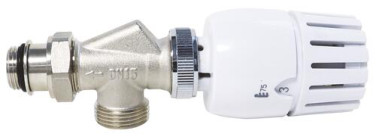 Robinet thermostatique équerre inversée 3/4EK à élément sensible liquide VT0,6