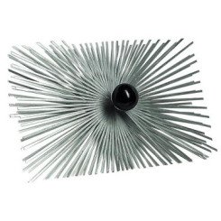 HERISSON RECTANGULAIRE 300 X 200 MM ACIER GALVANISE AVEC BOULE BAKELITE