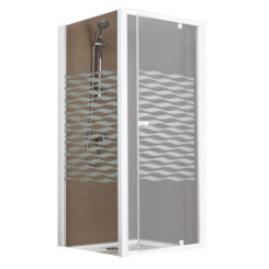 PANNEAU FIXE POUR PORTE PIVOT - VERRE SERIGRAPHIE 4 mm