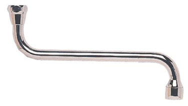 Bec standard par dessous chromé écrou 20/27 150mm
