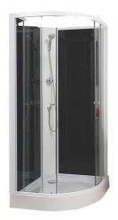 CABINE DE DOUCHE 1/4 DE CERCLE 80cm TAYA - ELMER