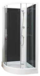 Cabine de douche 1/4 de cercle 90cm TAYA - ELMER