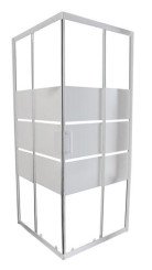 Paroi de douche accès d'angle AUMEA 70cm