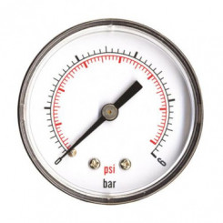 Manomètre sec 0 à 6 bars à raccordement axial ø63 - M8/13