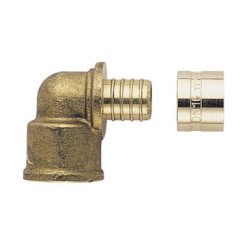 COUDE FEMELLE A GLISSEMENT PER Ø16-15/21 - FIXOCONNECT