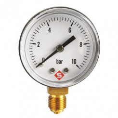 Manomètre sec 0 à 10 bars à raccordement radial ø50 - M8/13