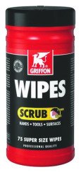 Lingettes nettoyantes Wipes Scrub - GRIFFON