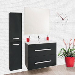 MEUBLE A SUSPENDRE PALMEA 80cm GRIS