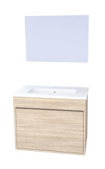 MEUBLE A SUSPENDRE 60cm HANOÏ ORME CLAIR - BATHROOM THERAPY