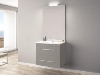 Miroir hydrofuge affleurant 80cm hauteur 1050mm - BATHROOM THERAPY