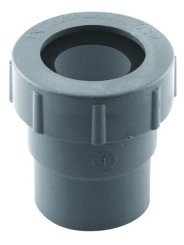 MANCHON AVEC JOINT A LEVRE ET EMBOITEMENT PVC POUR EVACUATION FEMELLE 32